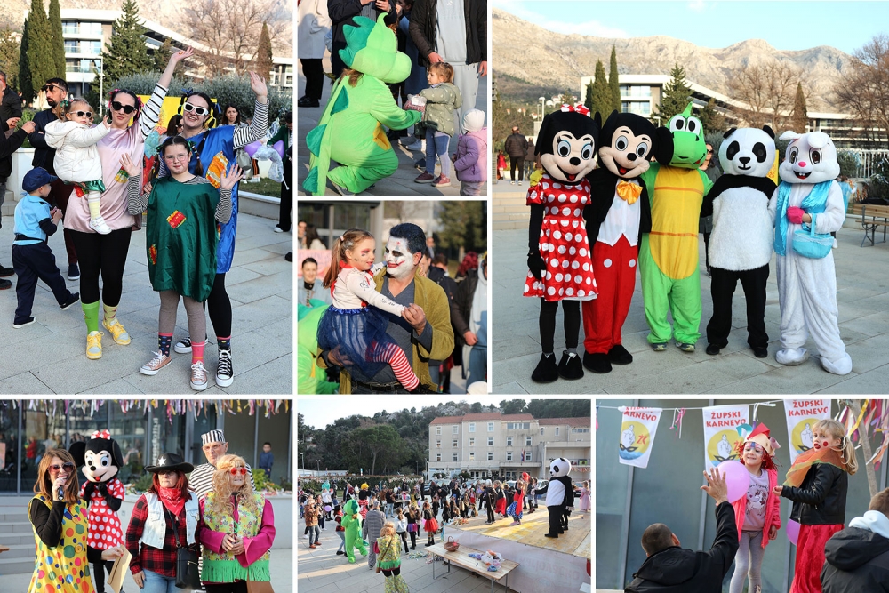 Obiteljsko ma&scaron;karano popodne na Trgu Župskoga karnevala (FOTOGALERIJA)