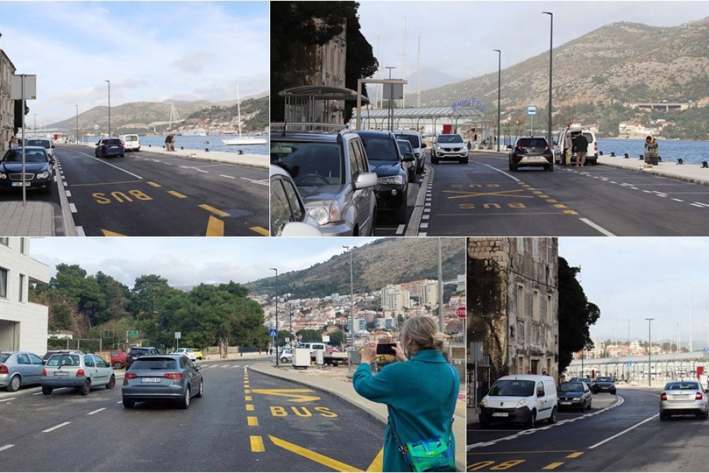 Rekonstruirana i pro&scaron;irena Lapadska obala danas otvorena za promet svih vozila