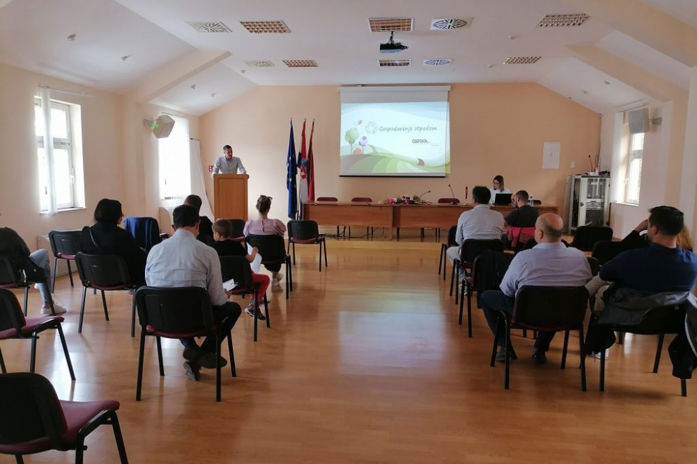 Edukacijska tribina; Pravilno odvajanje otpada i kori&scaron;tenje mobilnog reciklažnog dvori&scaron;ta