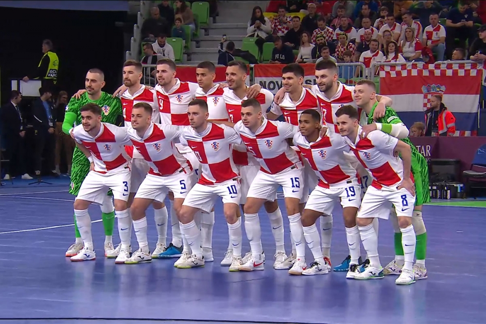 Hrvatska futsalska reprezentacija danas protiv Francuske za treće mjesto na Europskom prvenstvu