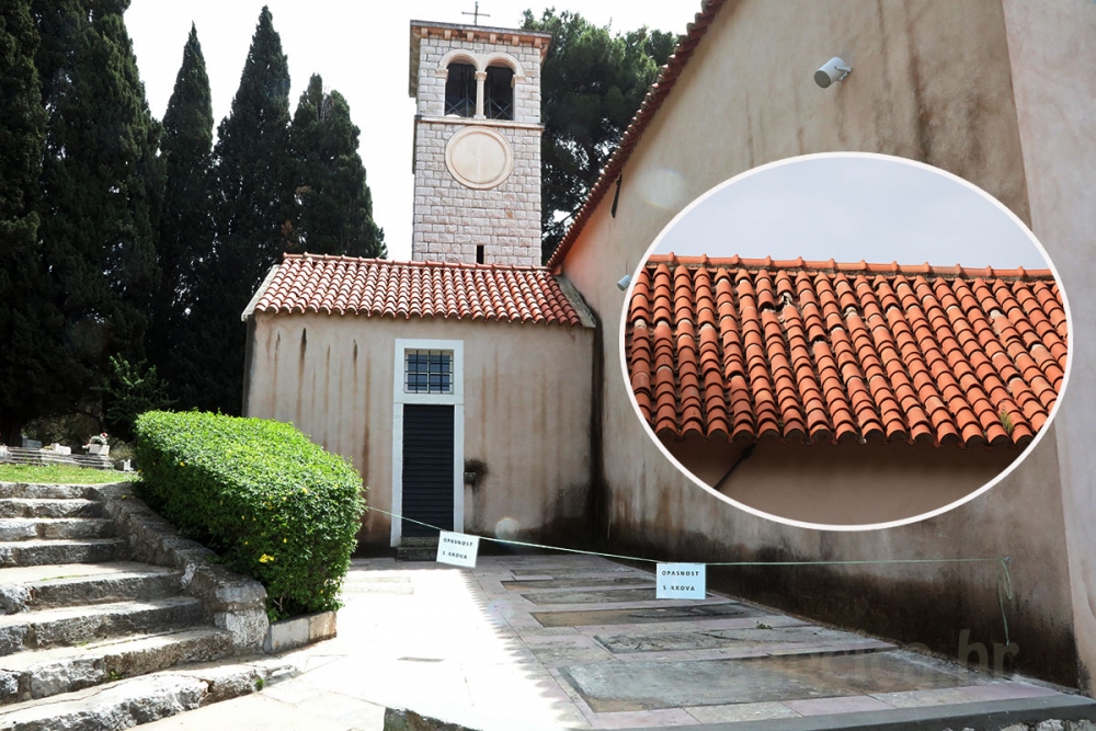Crkva Svetog Ilara pretrpjela ozbiljna o&scaron;tećenja u potresu u noći s petka na subotu (FOTO)