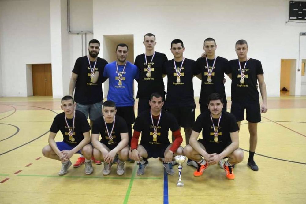 Župa Sv. Marije Magdalene osvojila drugo mjesto Katoličke malonogometne lige Dubrovačke biskupije