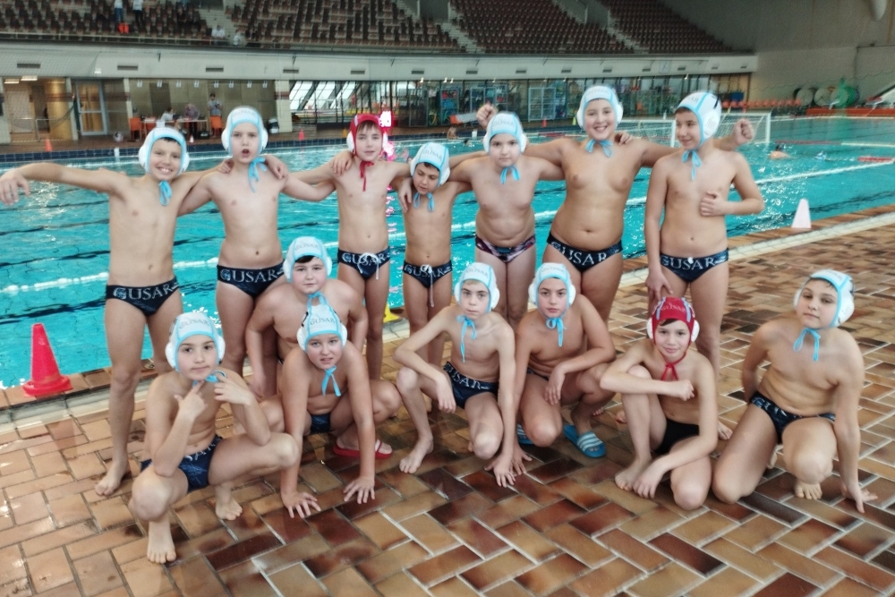 Najmlađi igrači Gusara nastupili na Prvenstvu Hrvatske za uzrast Nade u Splitu