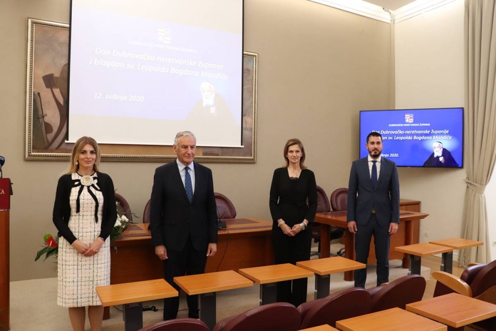 Obraćanja župana Dobroslavića i predsjednice Županijske skup&scaron;tine Kosović povodom Dana županije
