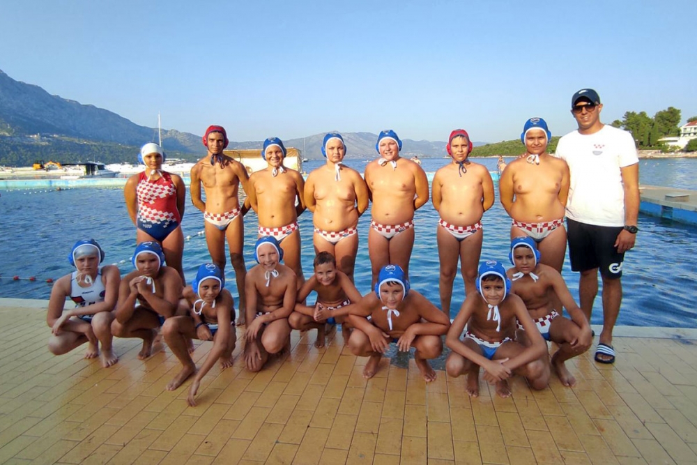 Kvalifikacije vaterpolskog prvenstva Hrvatske za uzrast Nade; Gusar tijesno poražen u Korčuli