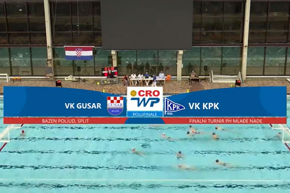 Mlađe nade Gusara dobro počele utakmicu, ali na kraju izgubile polufinale od KPK, sutra za 3. mjesto