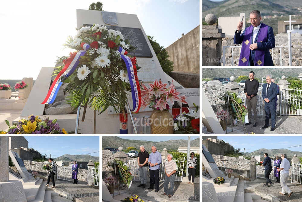 Obilježavanje Dana Općine; Položeni vijenci na 12 spomen ploča braniteljima poginulim u Župi (FOTO)