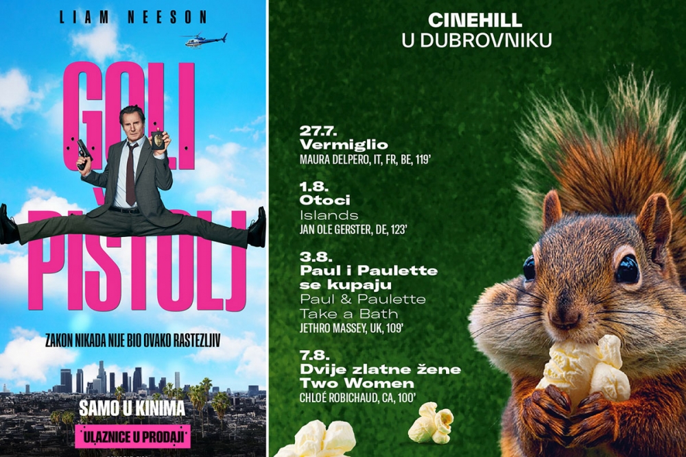 Novi kino tjedan donosi; Goli pi&scaron;tolj, Među bogovima, Otoci, Paul i Paulette se kupaju...