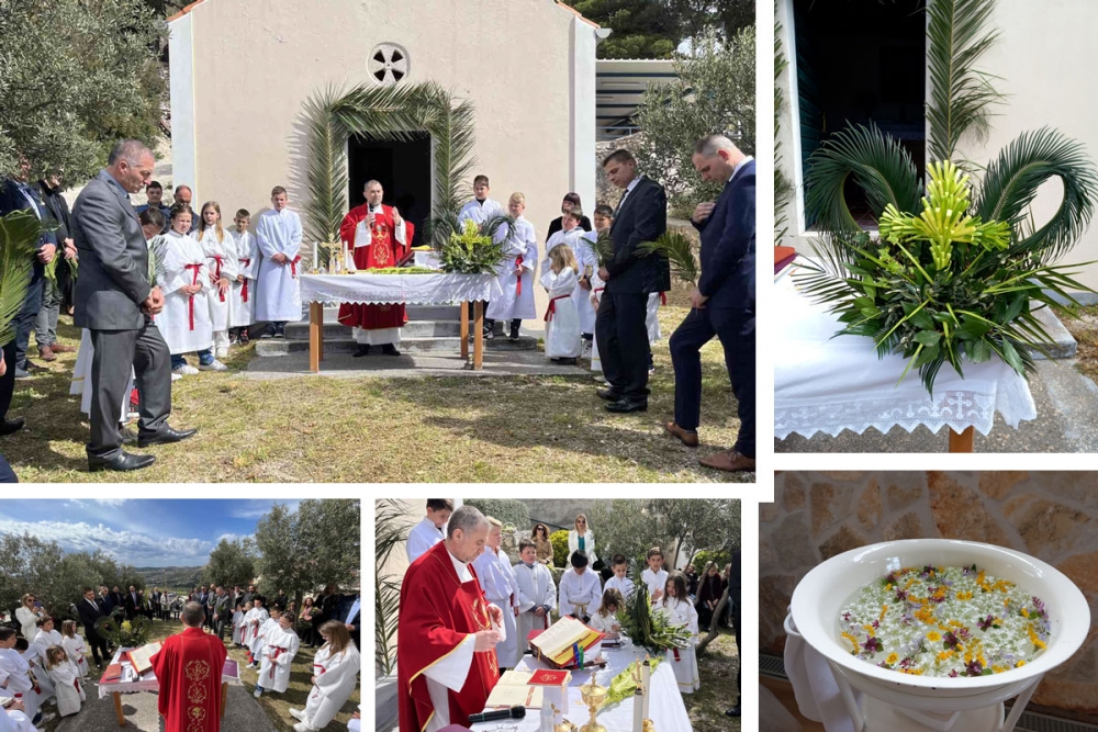 Običaji u Postranju za Palmanu neđeju (FOTO)
