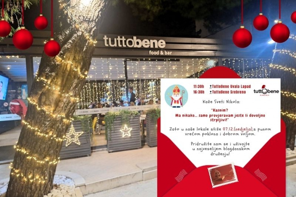 Sveti Nikola stiže u TuttoBene &ndash; 7. prosinca 2025.!