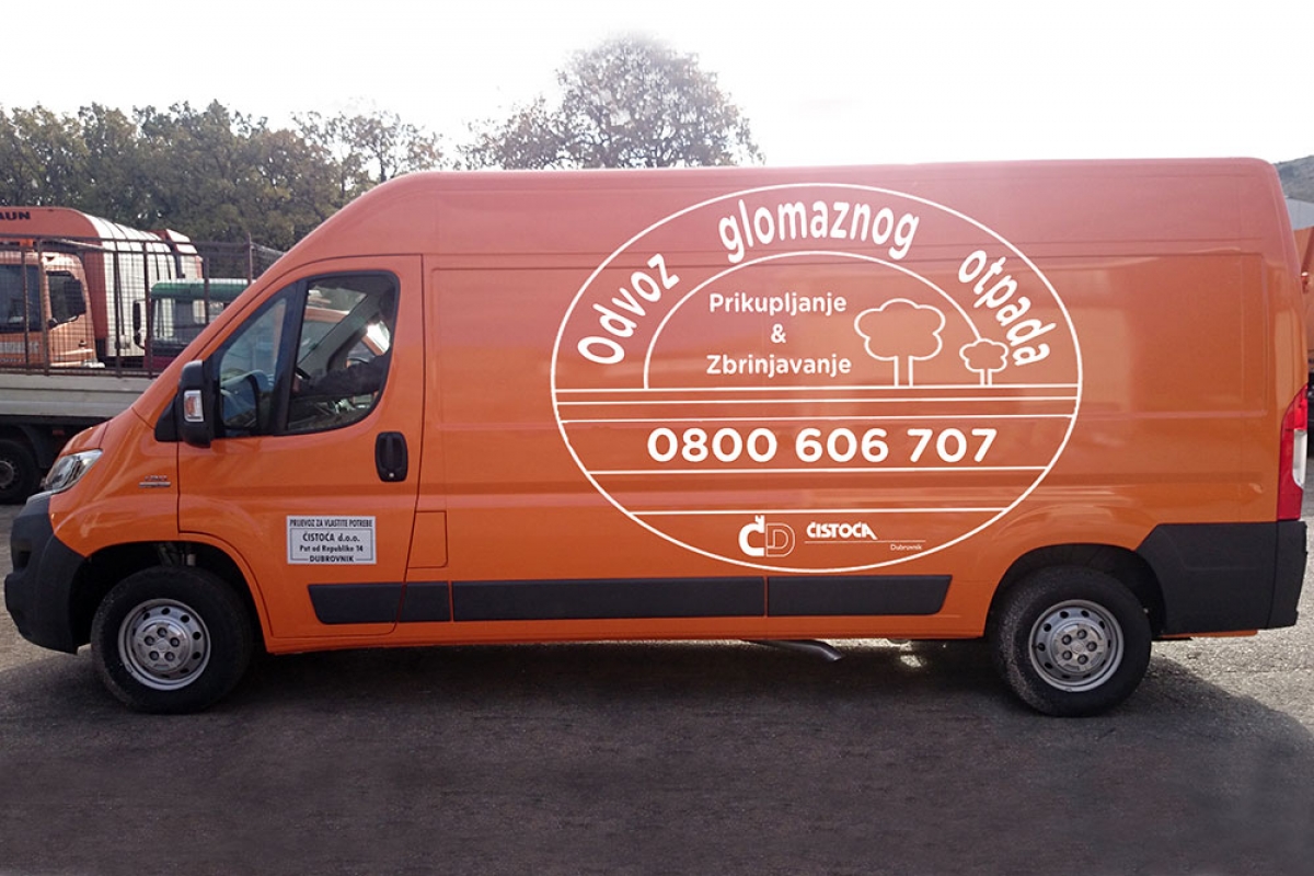 Obavijest o odlaganju krupnog (glomaznog) otpada u spremnike postavljene na lokacijama kroz Župu