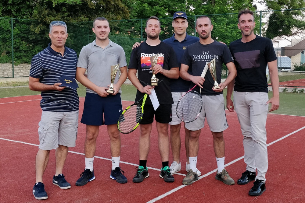 Lovro Krilanović pobjednik teniskog "Župa Opena 2020" amaterskog turnira na terenima hotela Sheraton (FOTO)
